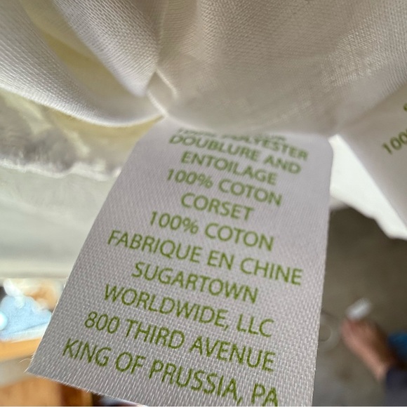 Lilly Pulitzer White Strapless Lace Dress Size 6 - Picture 6 of 12